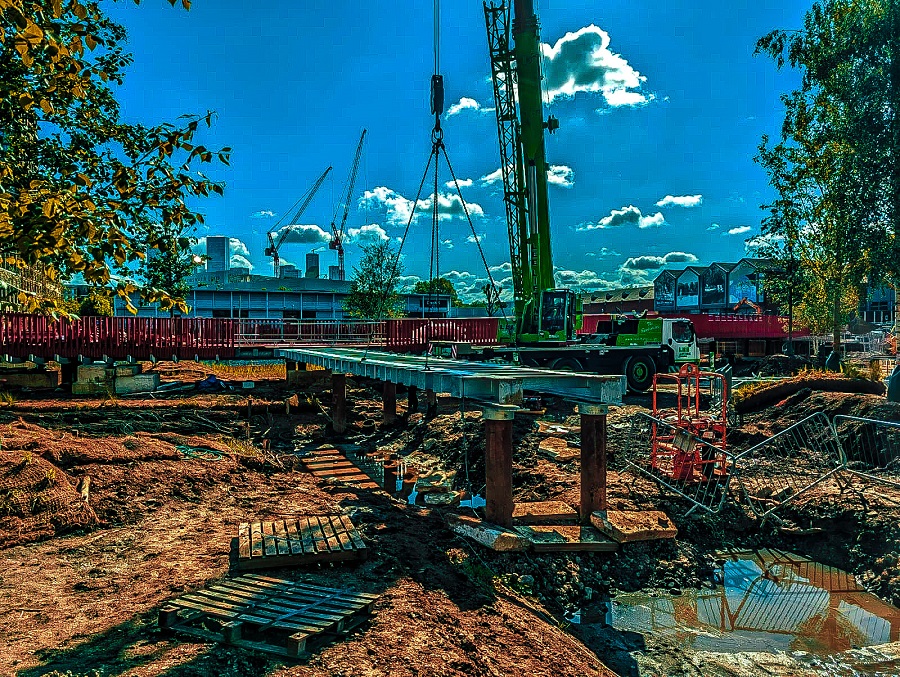 Steel Bridge Installation London