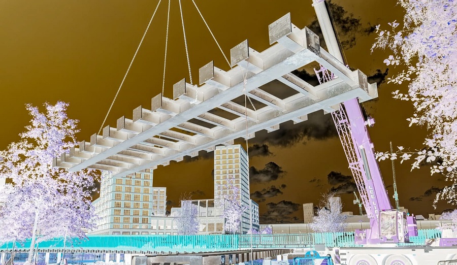 Steel Bridge Installation London